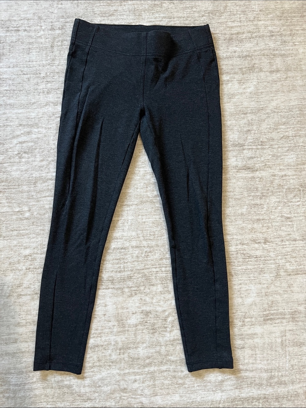 Grey Slim Ponte Leggings